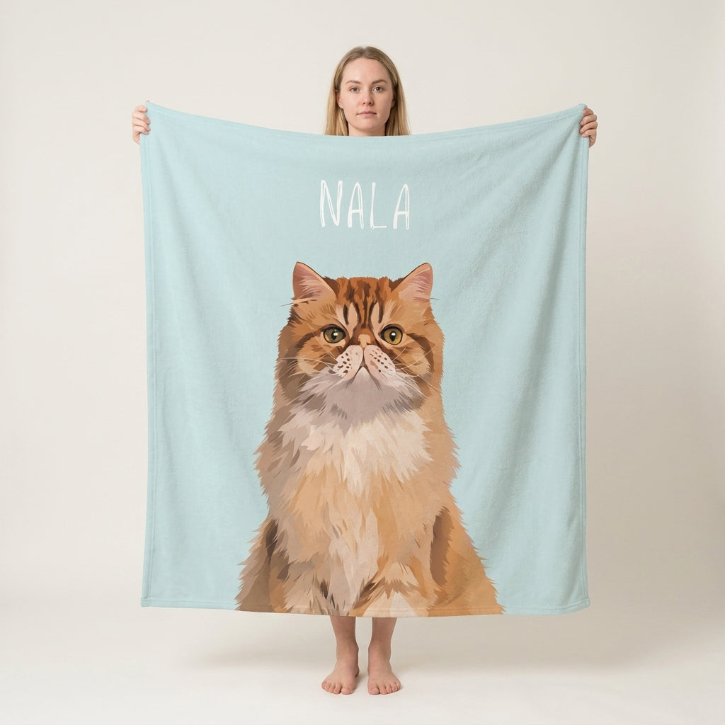 Your pet, turned into a throw